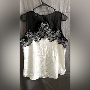 Brand: WHITE HOUSE BLACK MARKET. Blouse:size 8